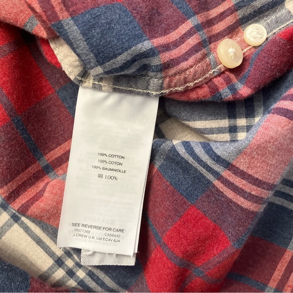 J. Crew Long Sleeve Button Down Shirt Slim XL - Picture 3 of 3